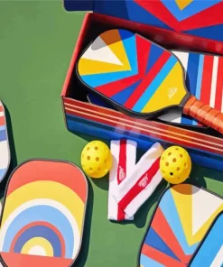 Pickleball Rackets Diamond Painting