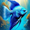 Sea Blue Fish Diamond Painting