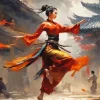 Shaolin Woman Art Diamond Painting