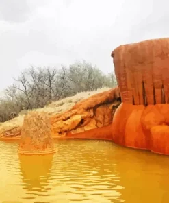 Utah Mystic Hot Springs Diamond Painting